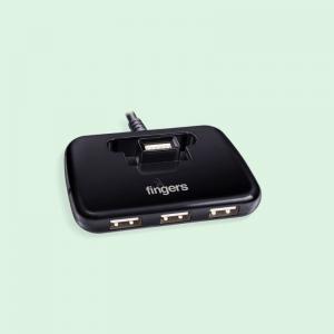 Finger's Quadrant U2.0 4-Port USB Hub (4 x USB 2.0)