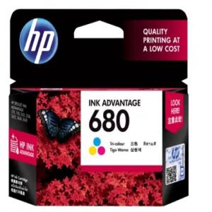 HP 680 Tri-color Original Ink Advantage Cartridge